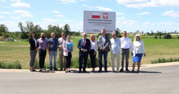 Droga powiatowa Dziewięcin-Borawskie rozbudowana